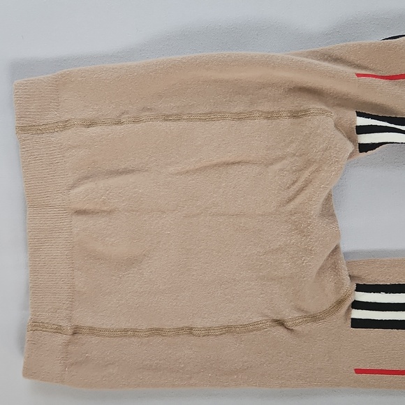 NEW! Burberry Kids Beige Icon Stripe Tights Size 8Y - Picture 12 of 16